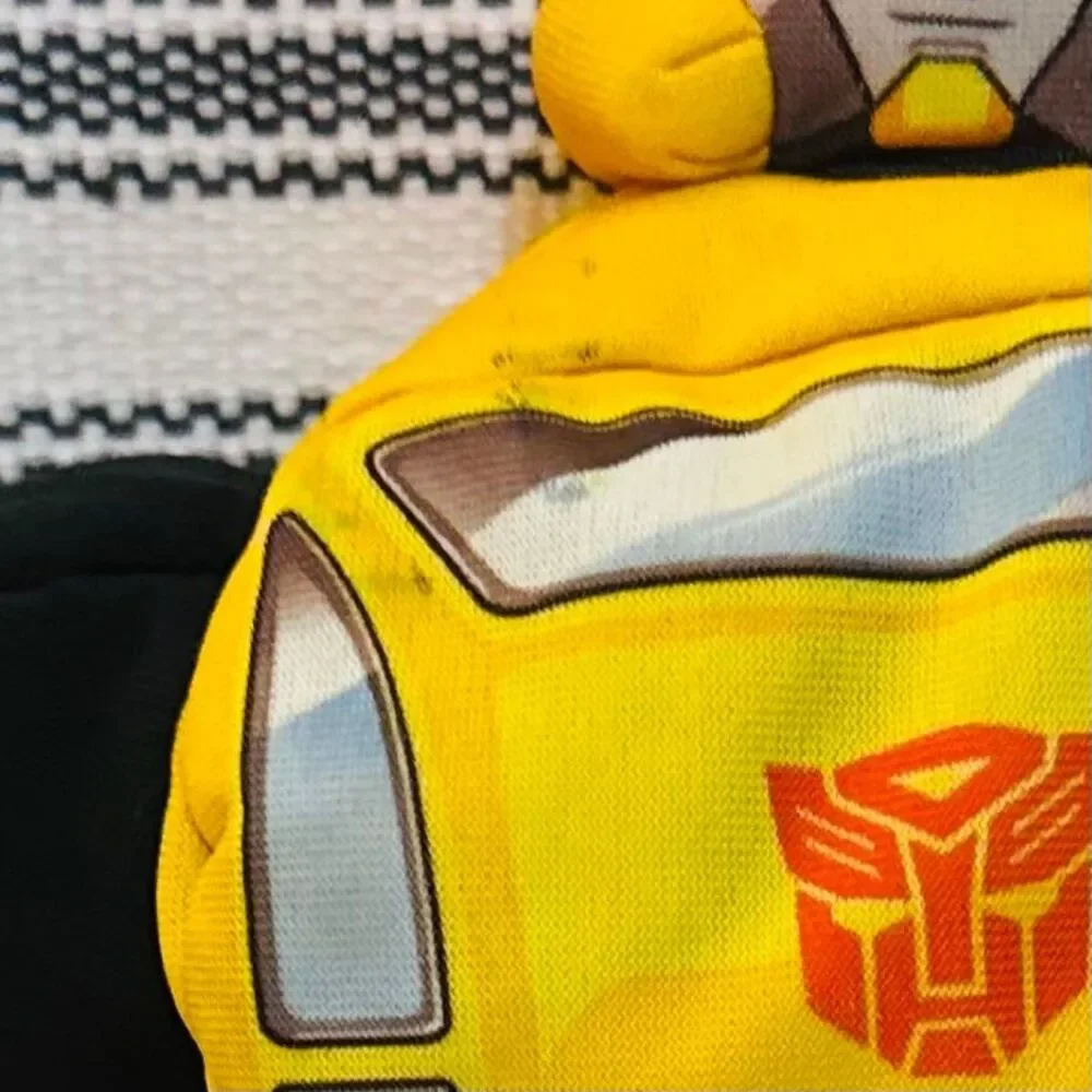 Transformers Slumblebee Transforming Bumblebee 2006 Plush Hasbro 10.5